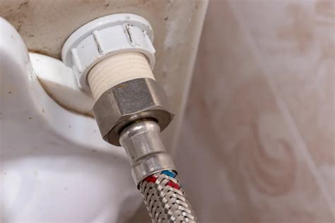 How to Fix a Leaky Toilet Supply Line (Water Supply Line